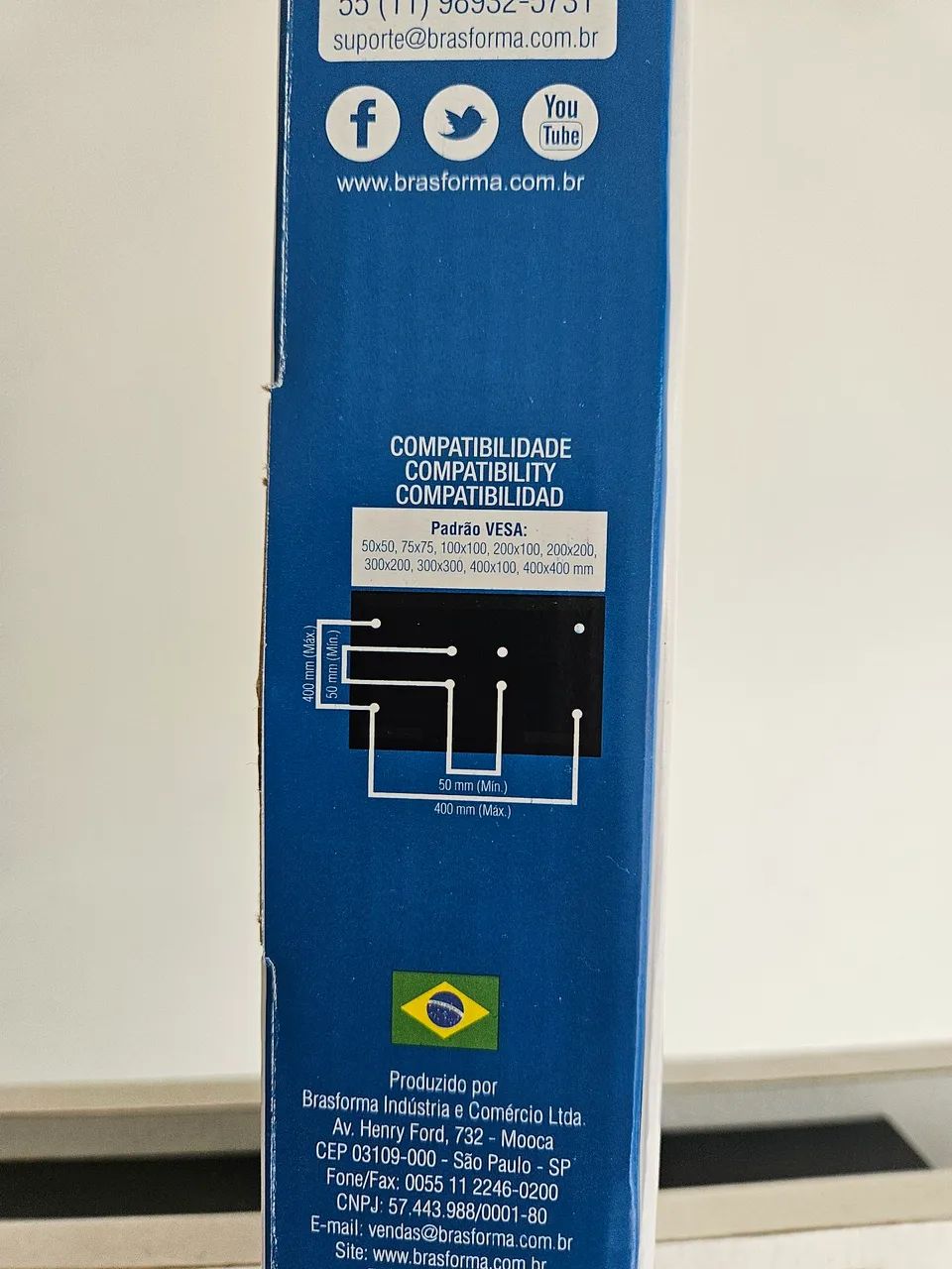 Suporte articulado 4 movimentos para TV de 10 a 60 polegadas  - Foto 3