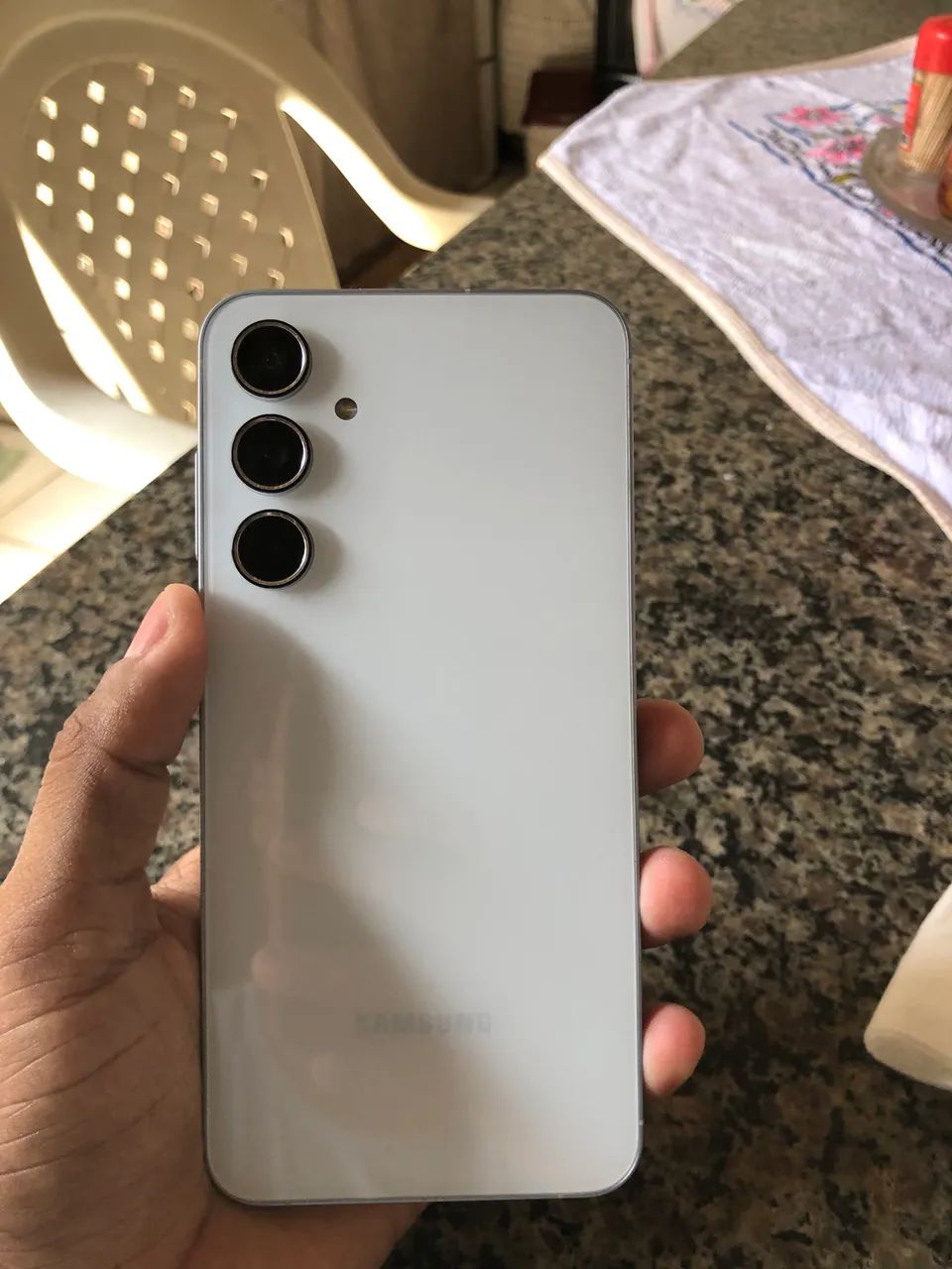 Samsung A55 tela trincada - Foto 2
