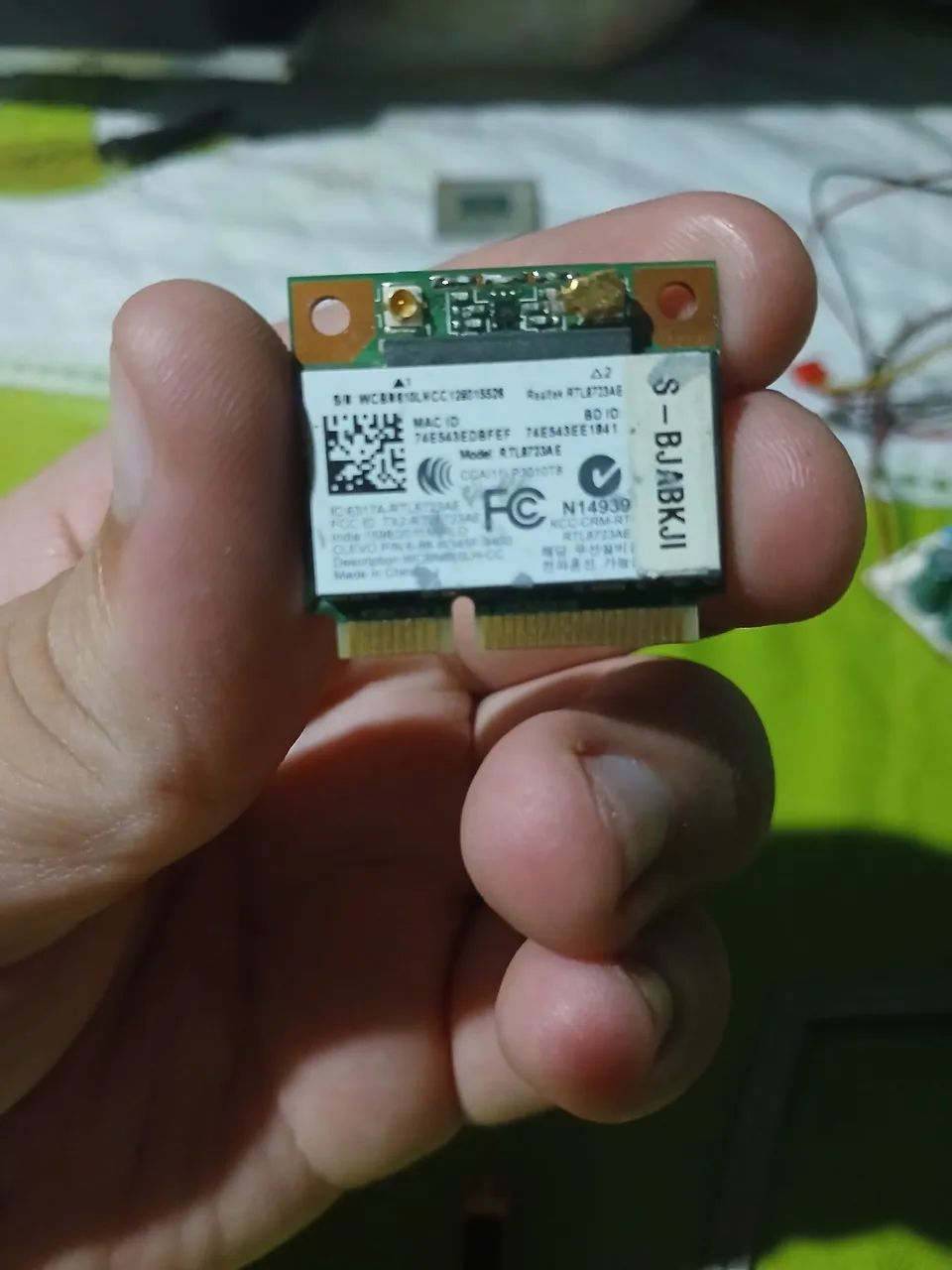 Placa de Rede Sem Fio (Wi-Fi Interna)