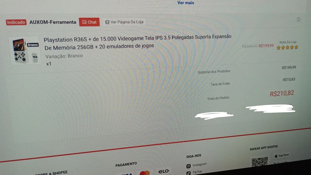 Vídeo game retro R36s - Foto 2