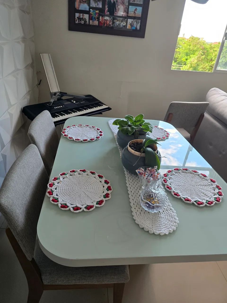 Mesa com vidro temperado - Foto 4