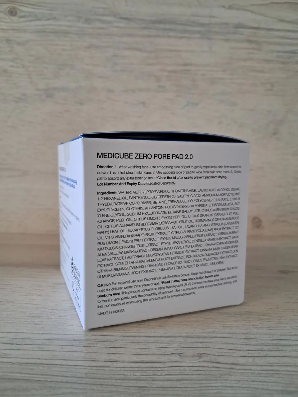 Skin care Medicube Zero Pore Pad 2.0 155g - Foto 2