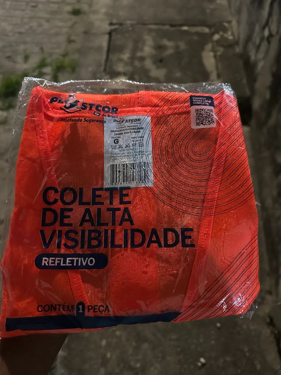 Colete refletivo 