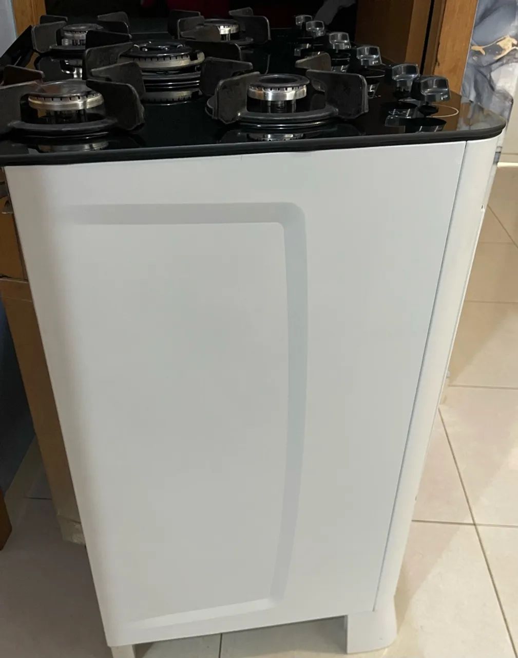 Fogão 5 Bocas Mesa de vidro Elétrico,Esmaltec!  - Foto 4
