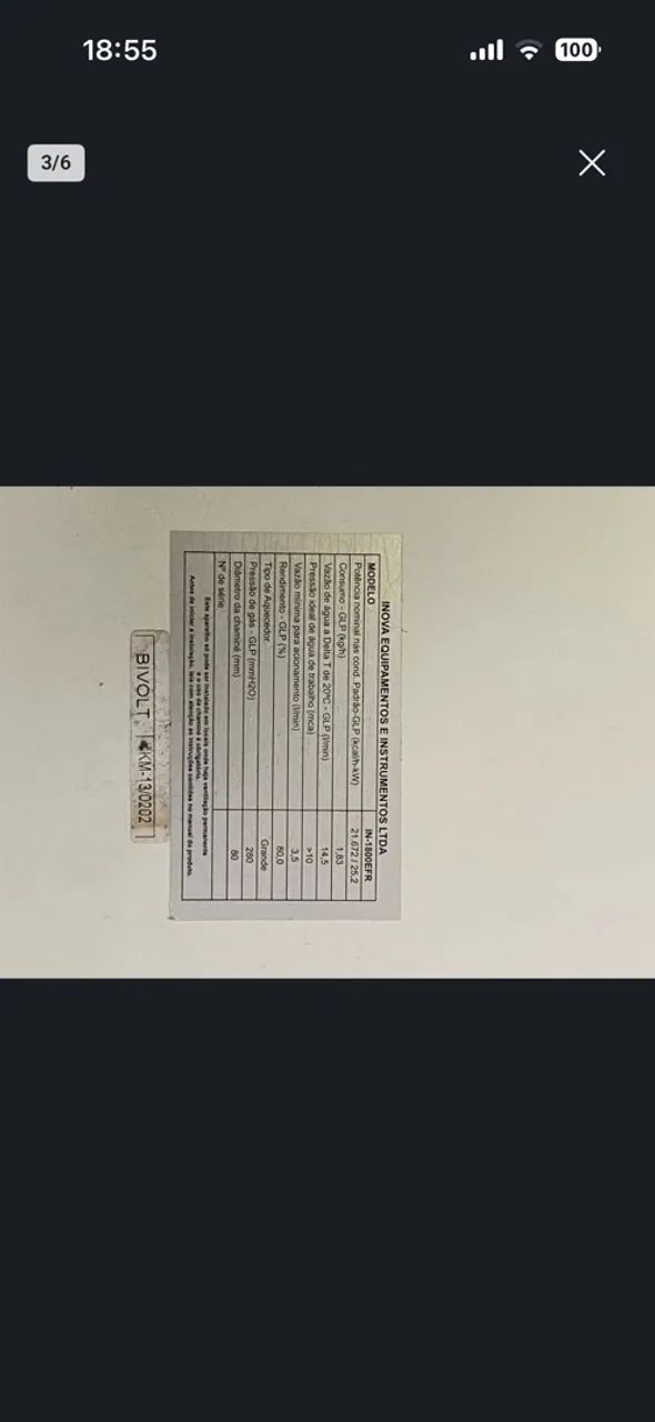 AQUECEDOR DE ÁGUA INOVA - Foto 5