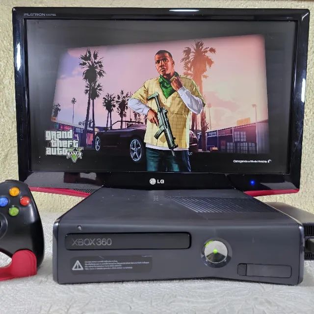 Xbox 360 Slim (63 Jogos) - Foto 5