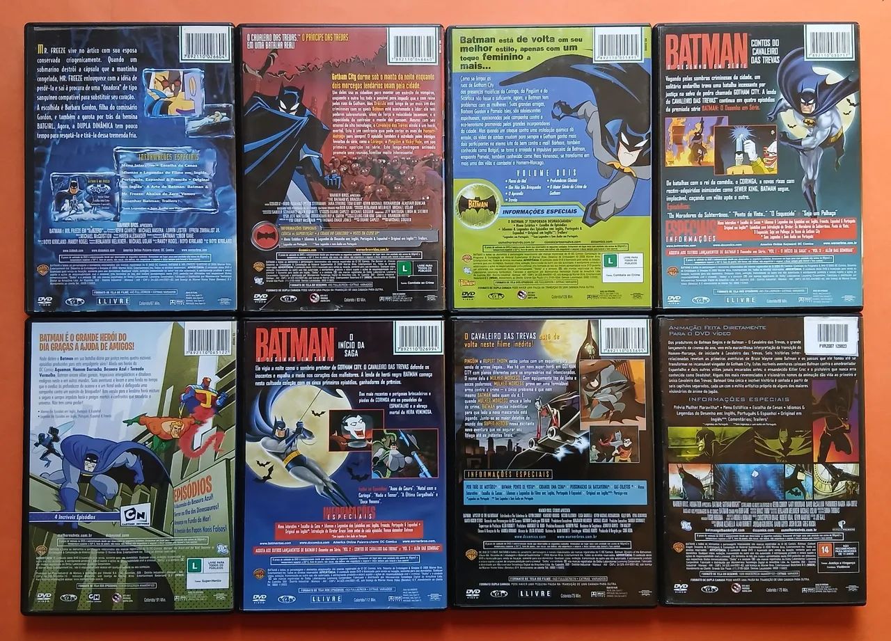 Dvd Batman - Animação - 8 Títulos  - Foto 2