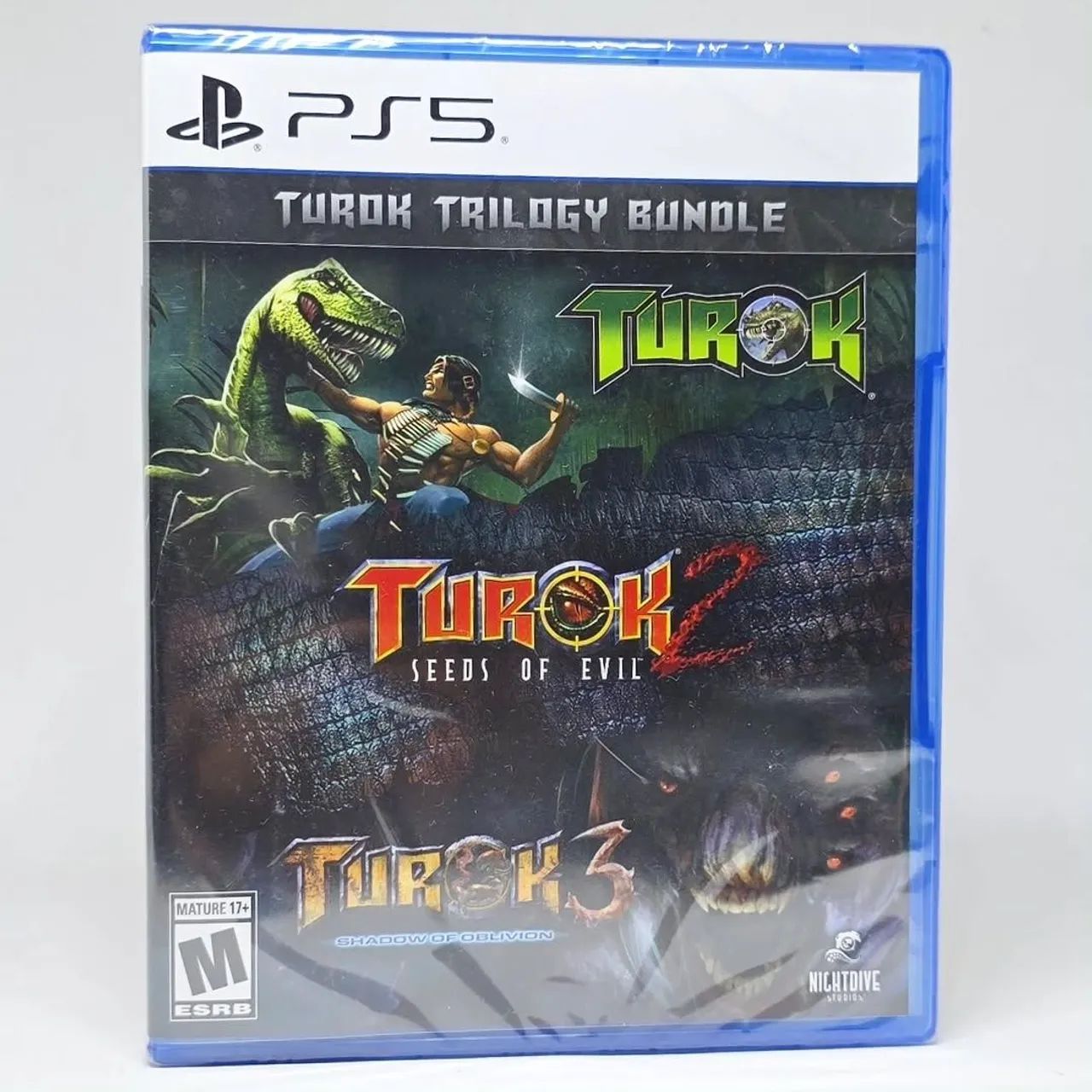 Jogo Turok Trilogy Bundle PS5 imperdível 