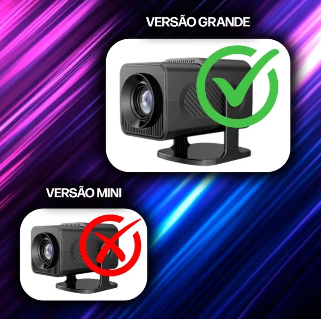 Projetor Magcubic HY320 Full HD Android Wi-Fi (Não é Mini) - Foto 2