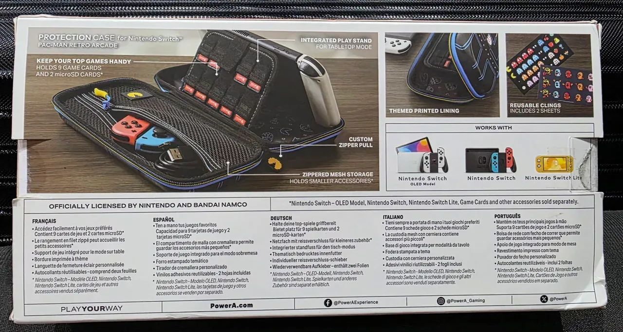 Case Nintendo Switch Pac Man Retro Arcade - Foto 2