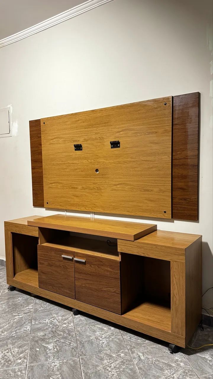 Rack e painel para tv 