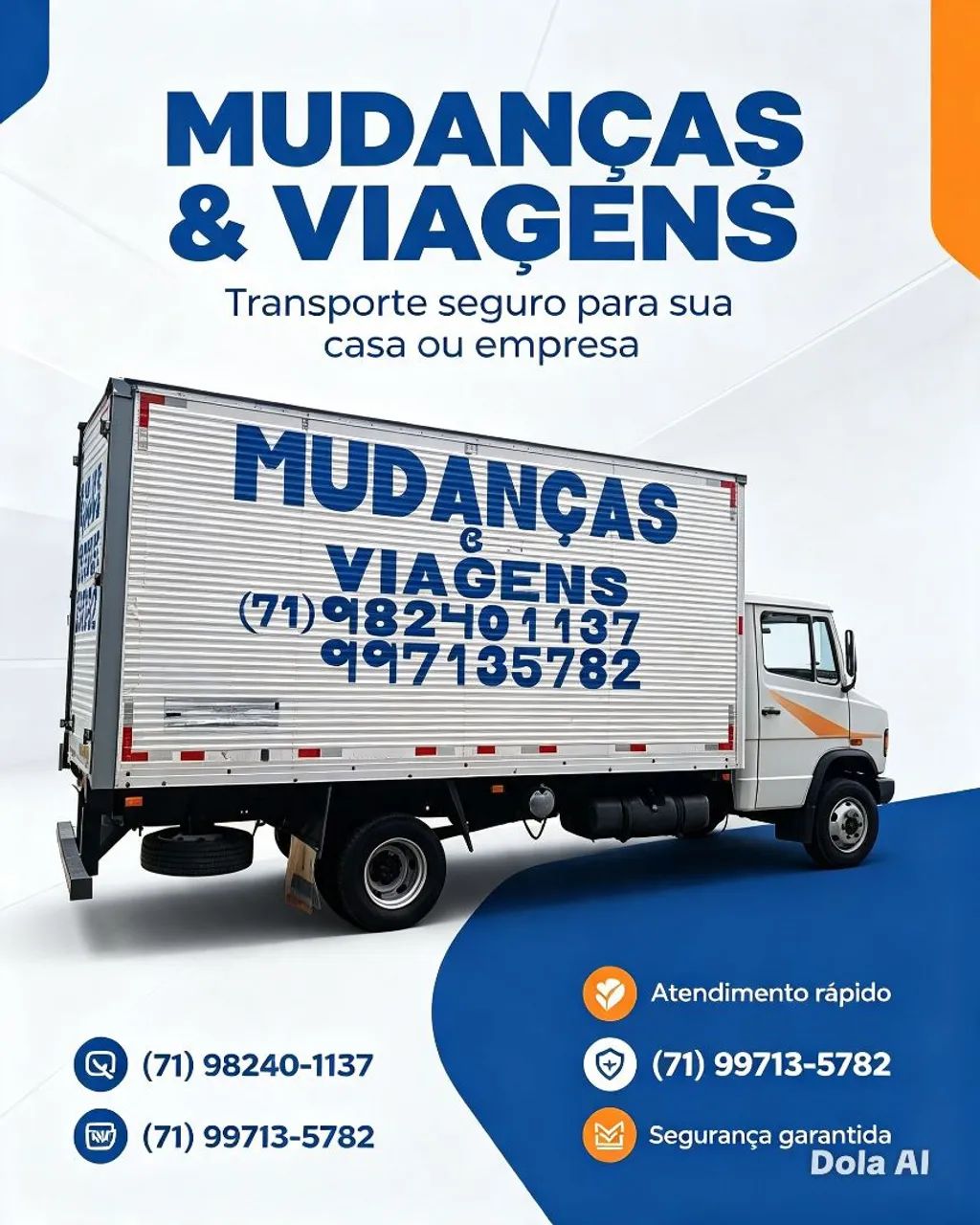 Disk transporte mudanças carreto serviço e viagem 