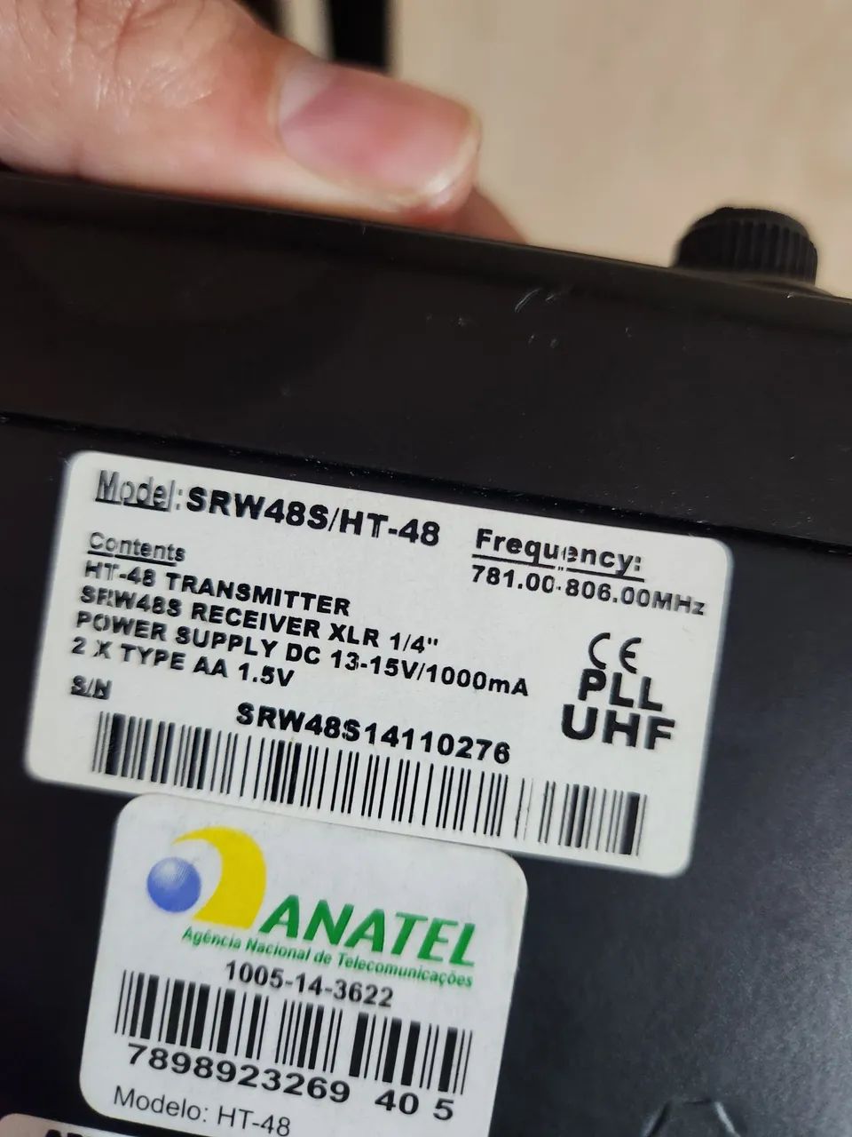 Microfone sem fio staner srw48s - Foto 4