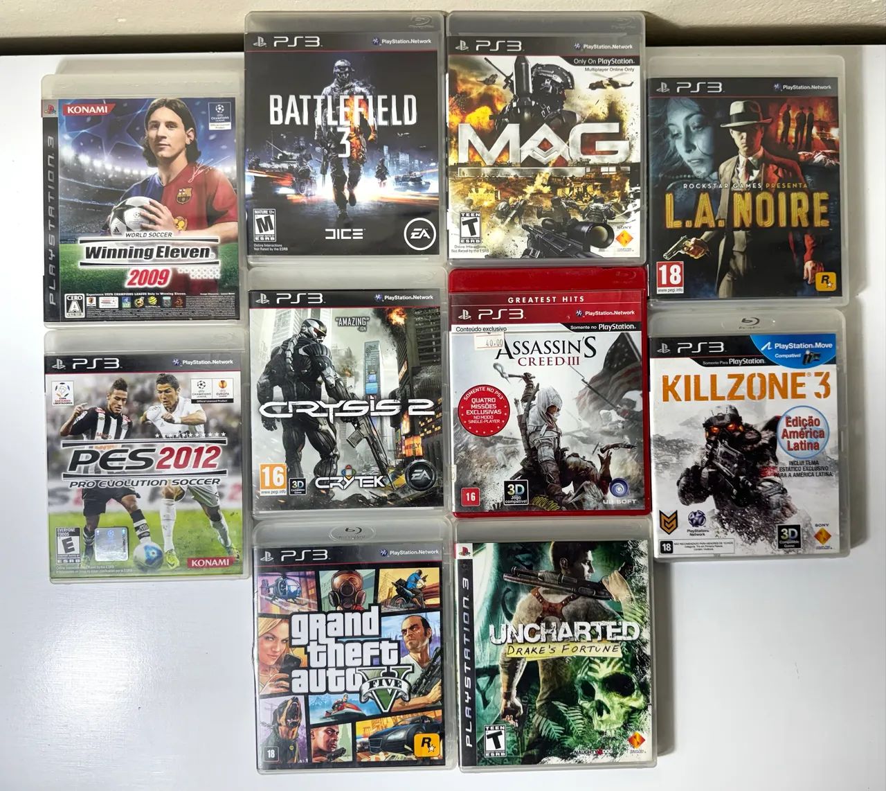 10 jogos ps3