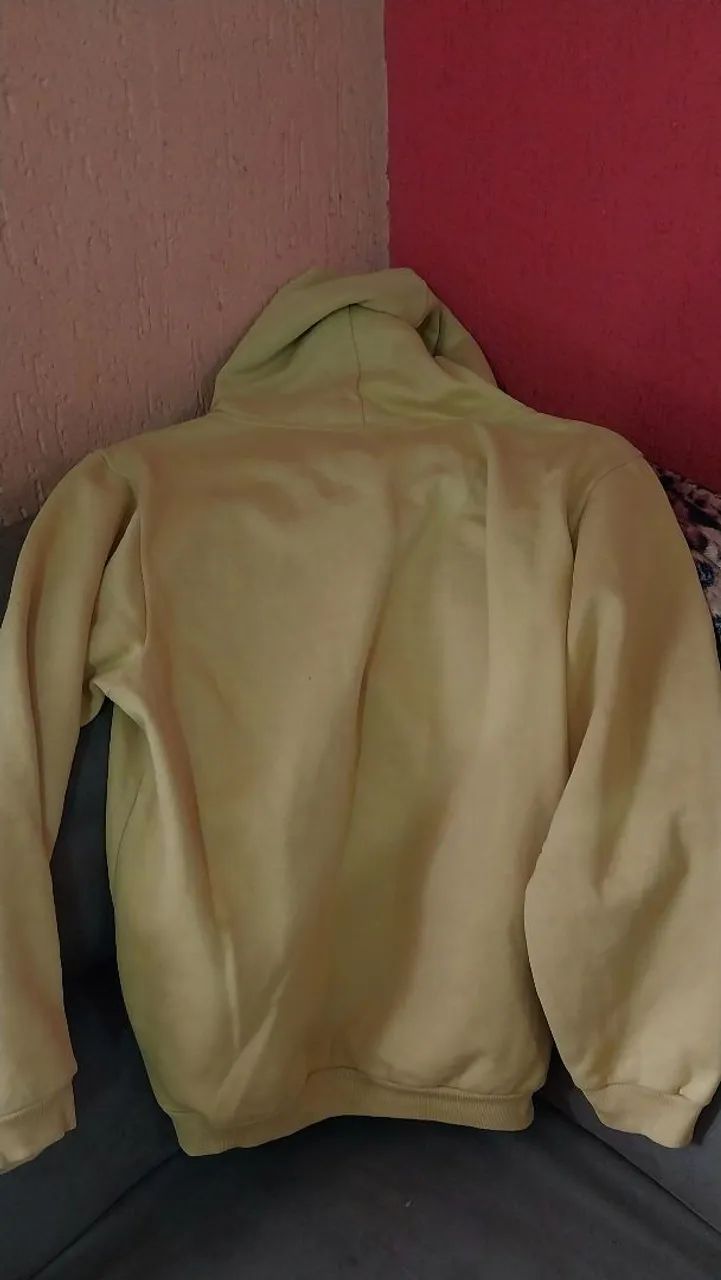 Blusa Canguru moleton tamanho M - Foto 5