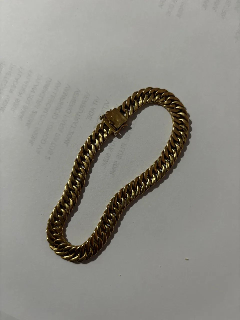 Pulseira de ouro