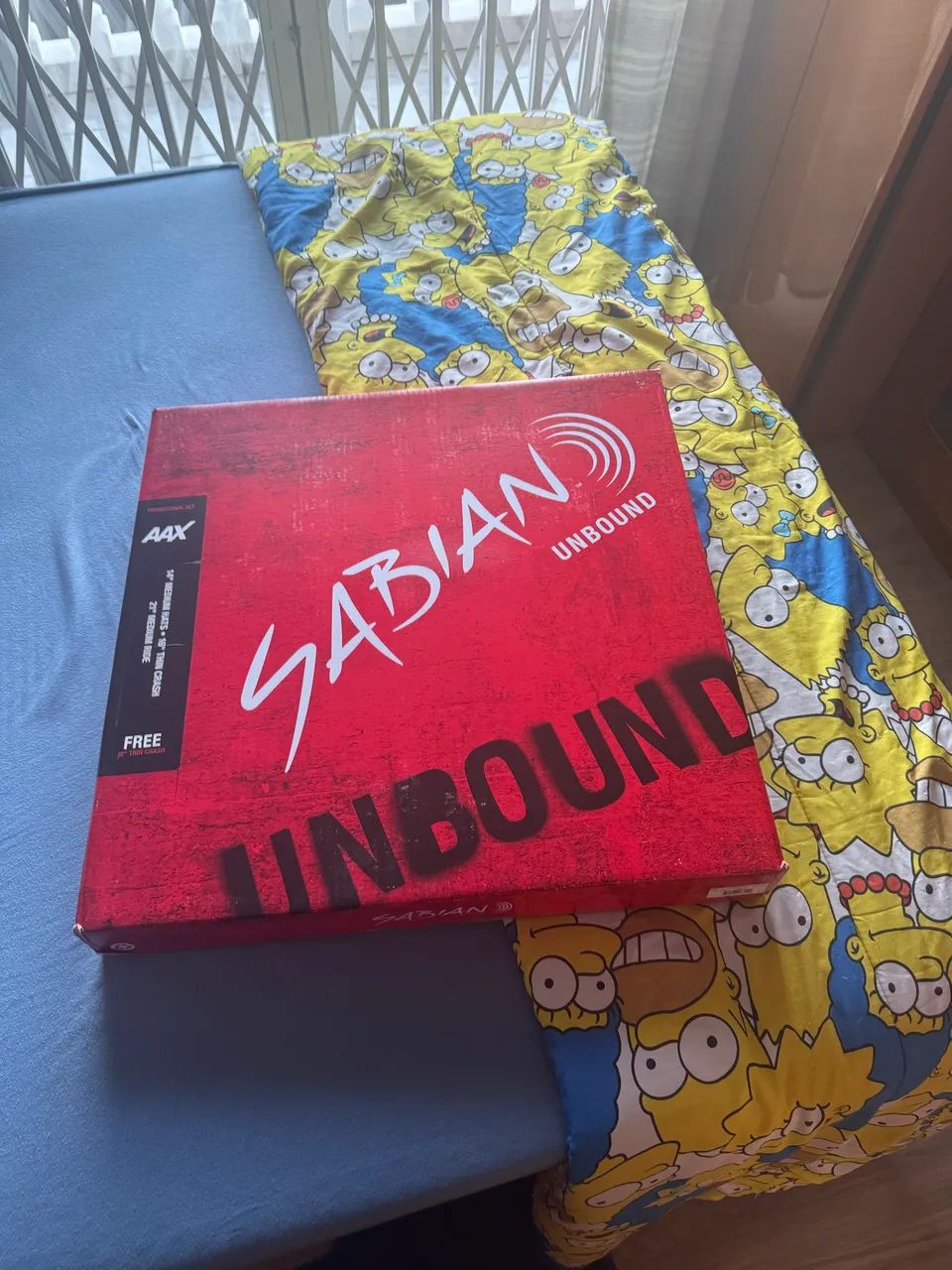 Sabian Aax Promotional Cymbal Set Thin Crash,