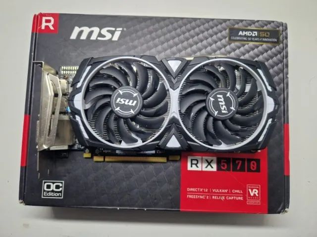 Placa de Video MSI RX570 4GB
