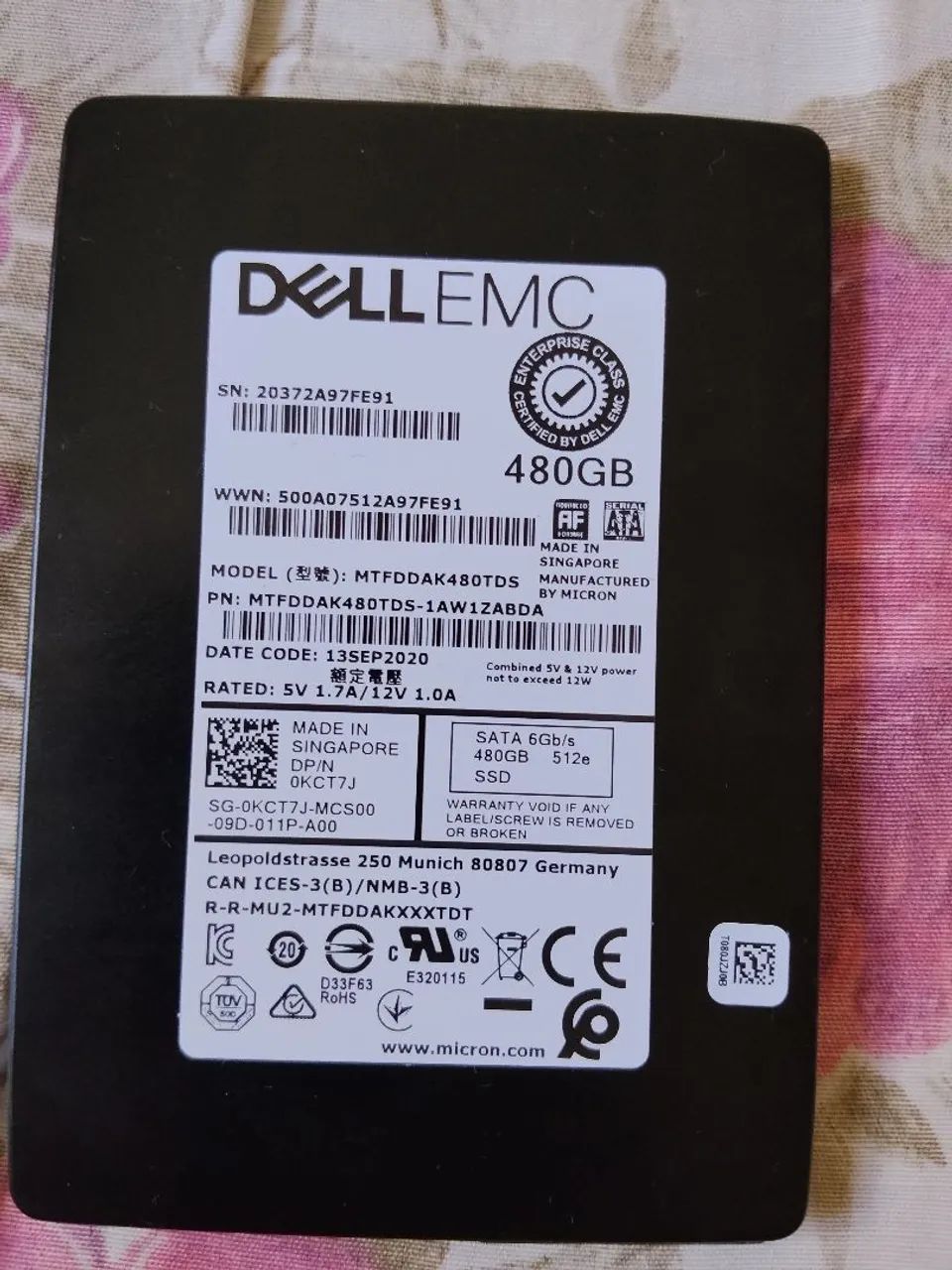 SSD 500gb