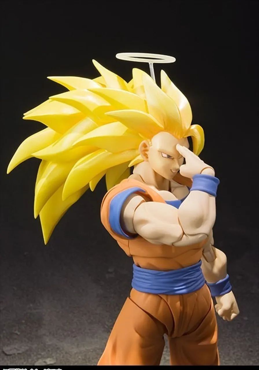 Figura de ação S.H.Figuarts Super Saiyan 3 Son Goku - Foto 2