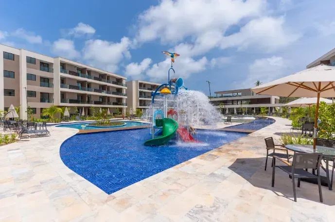 Apartamento na Praia de Muro Alto com 2 quartos e varanda voltada para piscina! - Foto 5