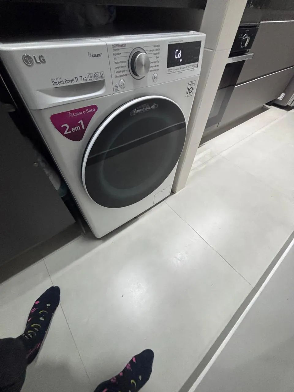 Lava e Seca LG Vivace 11kg AI DD - Branca (Oportunidade/Leia a descrição) - Foto 4