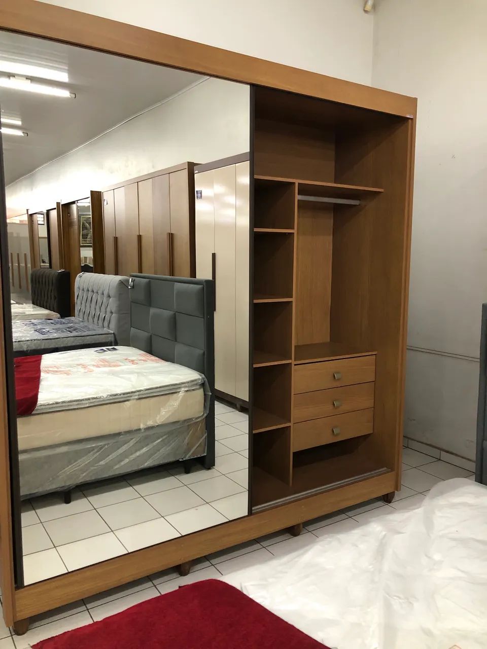 Guarda roupa Casal 100% mdf - Foto 2