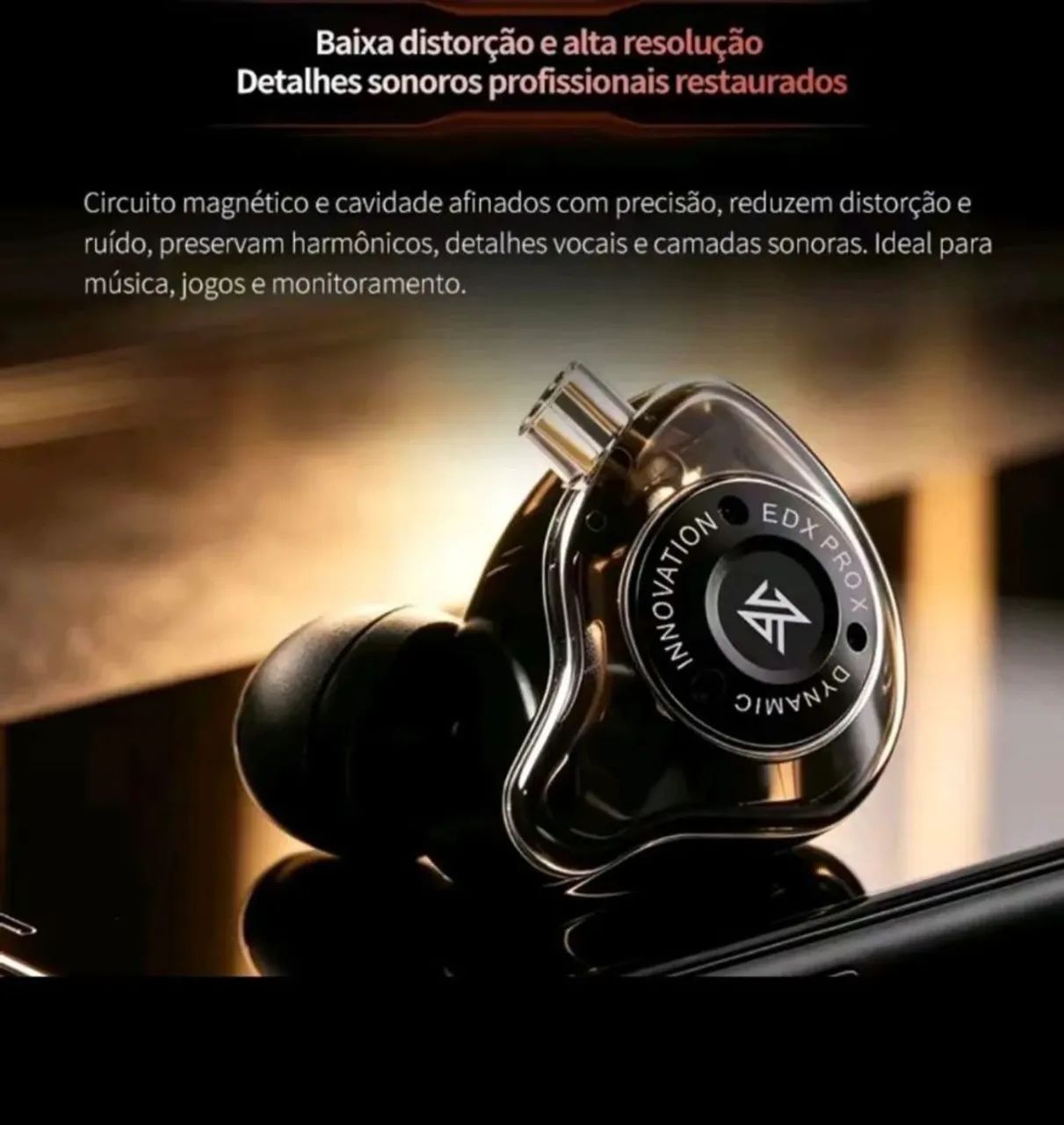 Fone kz edx pro x - Foto 4