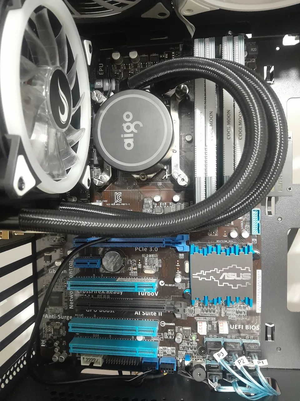 Placa mãe Asus DDR3 + Intel i7 + 32 de Ram  - Foto 5