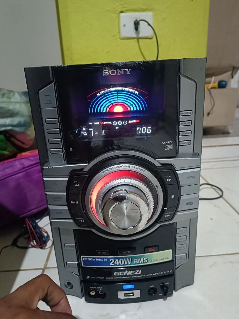 Míni sistem Sony grt111 - Foto 4