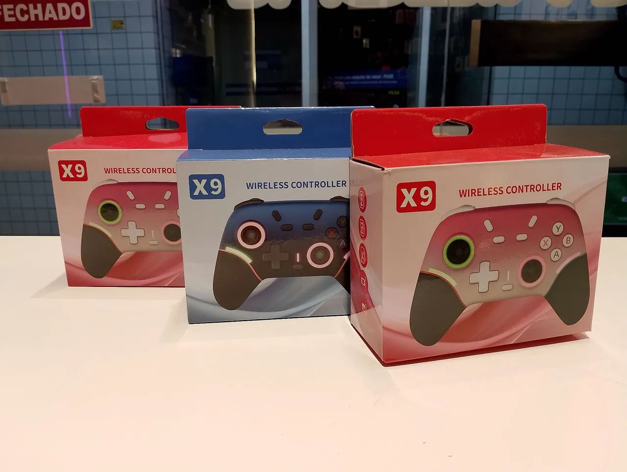 Wireless controller X9 multiplataforma 