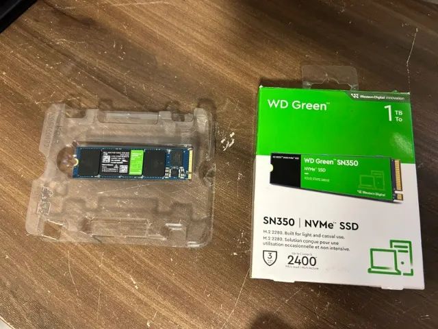 NVME SN350 1TB Western Digital Green - Foto 2