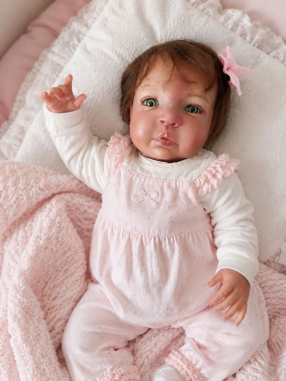 Bebe reborn articulada 
