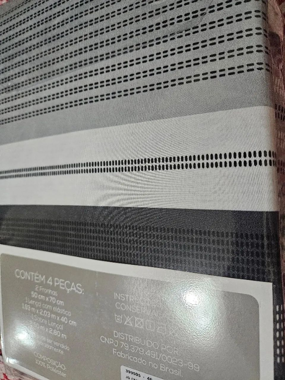 Jogo de cama king 4 peças  - Foto 3