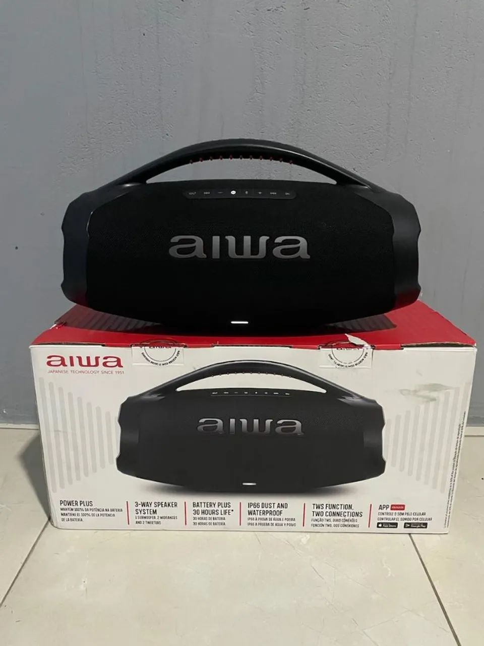VENDO CAIXA DE SOM AIWA