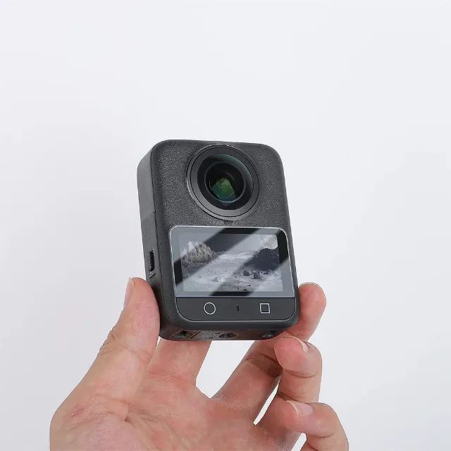 Kit Protetor (1 Película Pro Dji Osmo 360 Camera Action Cam + 1 Proteção Resina Hidrogel) - Foto 2