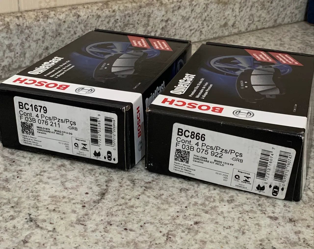 Kit pastilha cerâmica Bosch ASX AWD - Foto 2