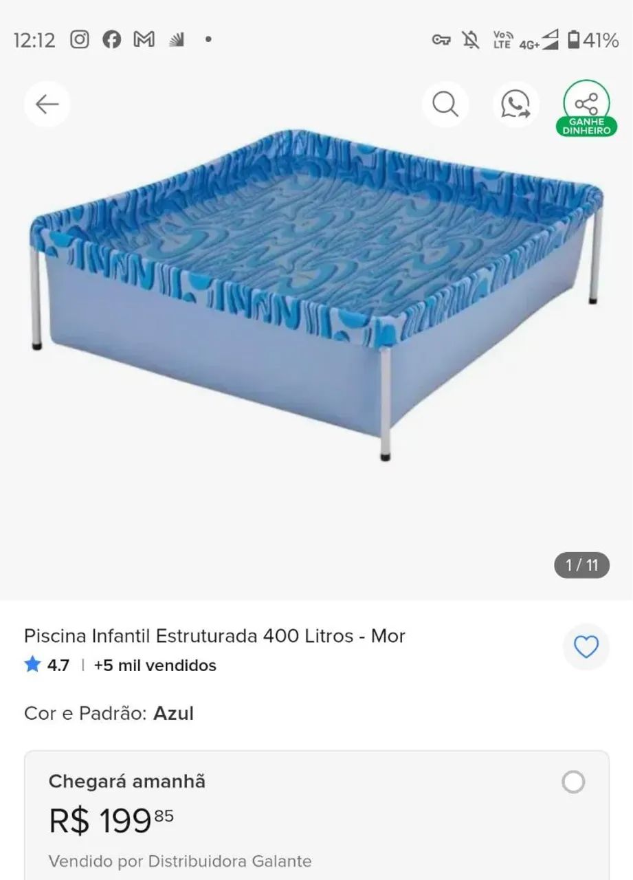 Piscina infantil 