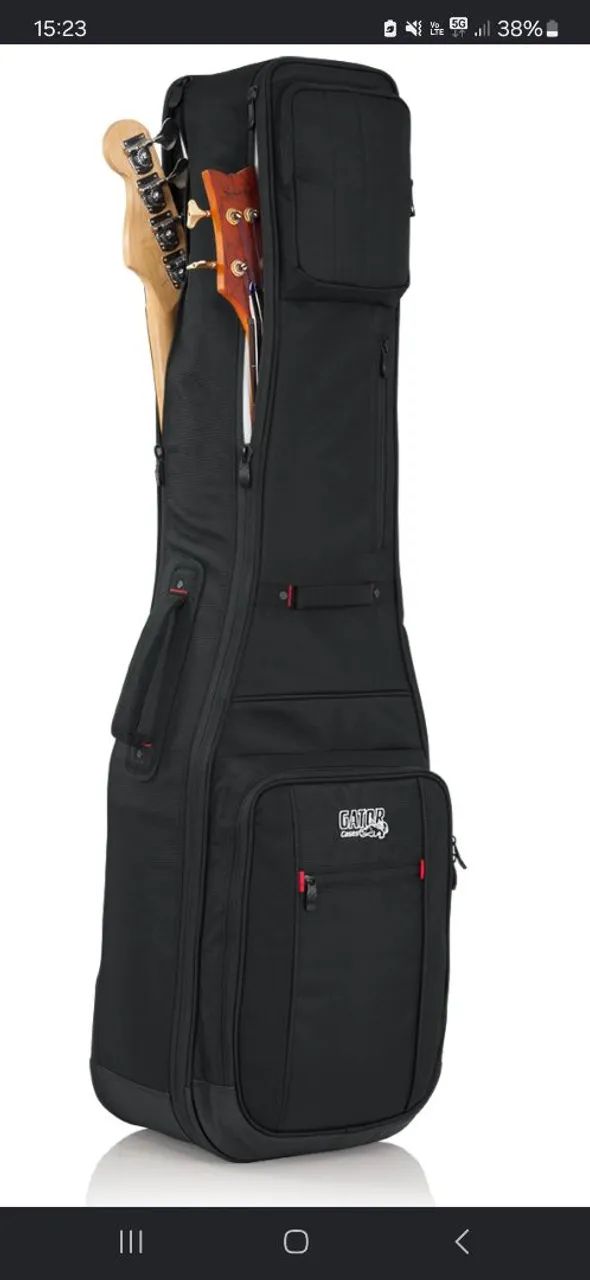 Bag case para baixo Gator duplo / mono / gator / profissional  - Foto 4