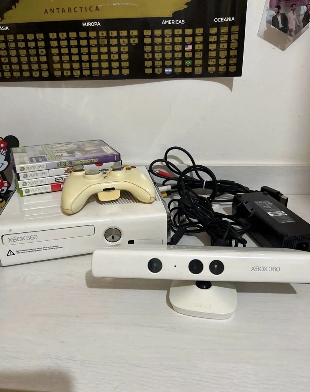 xbox 360 s 4gb console/kinect completo - Foto 2