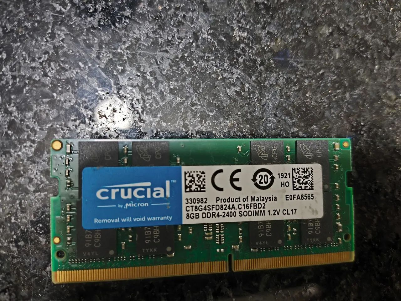 DDR4 8GB CRUCIAL - Memória RAM - Vila Esperança, São Paulo
