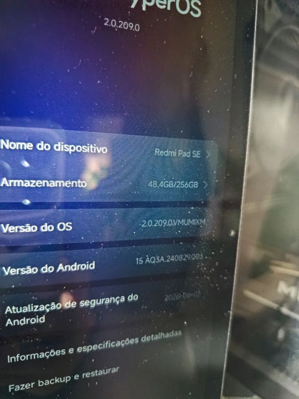 Vendo tablet Xiaomi Pad SE (Defeito) - Foto 4