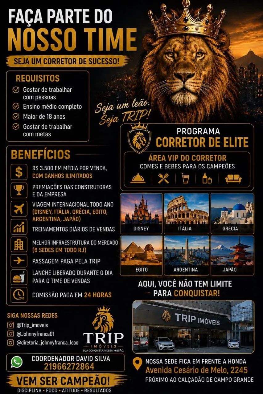 Vaga de emprego em campo grande *)