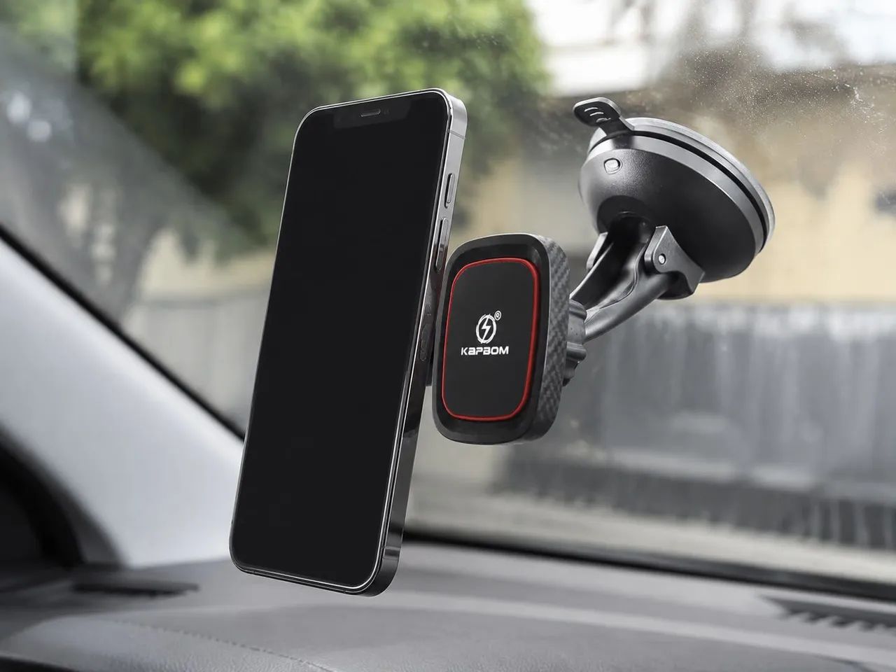 Suporte Magnético Veicular para Celular 360° Kapbom - Foto 3