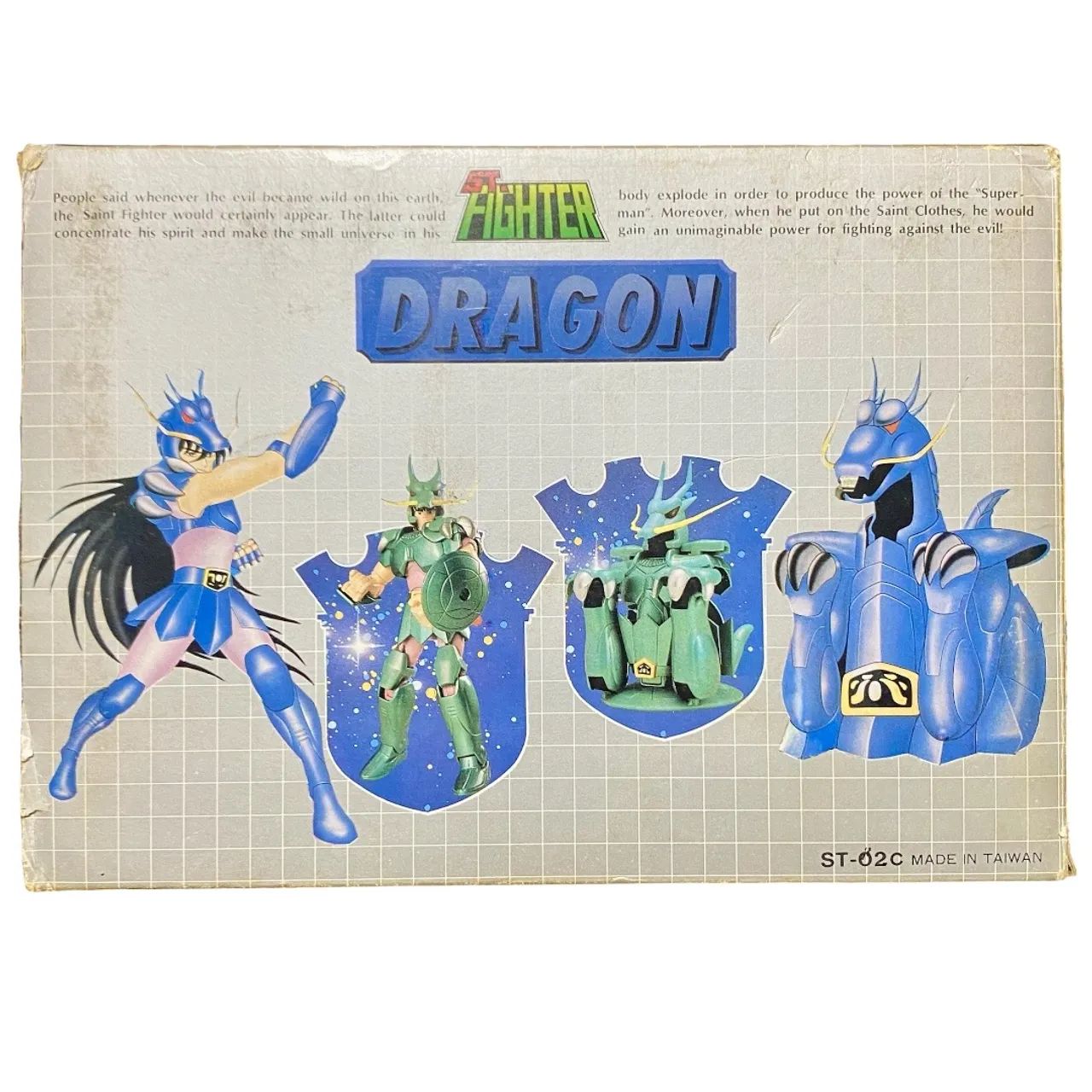 Cavaleiros do Zodíaco - Shiryu de Dragão V1 - St Fighter - Hobbies