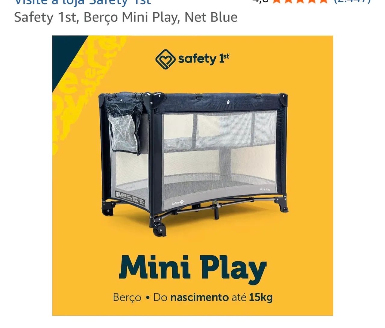Berço portátil mini play  - Foto 3