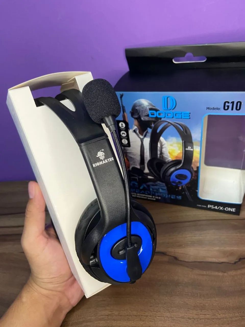 Headset Gamer com Fio RIOMARTEC G10 - Foto 3