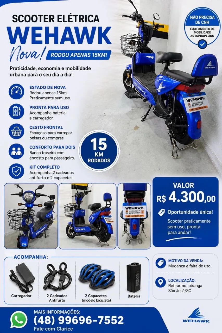 SCOOTER ELETRICA 