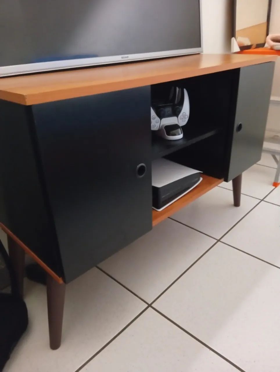Aparador Rack Multiuso Para TV 32 39 40 43 Polegadas
