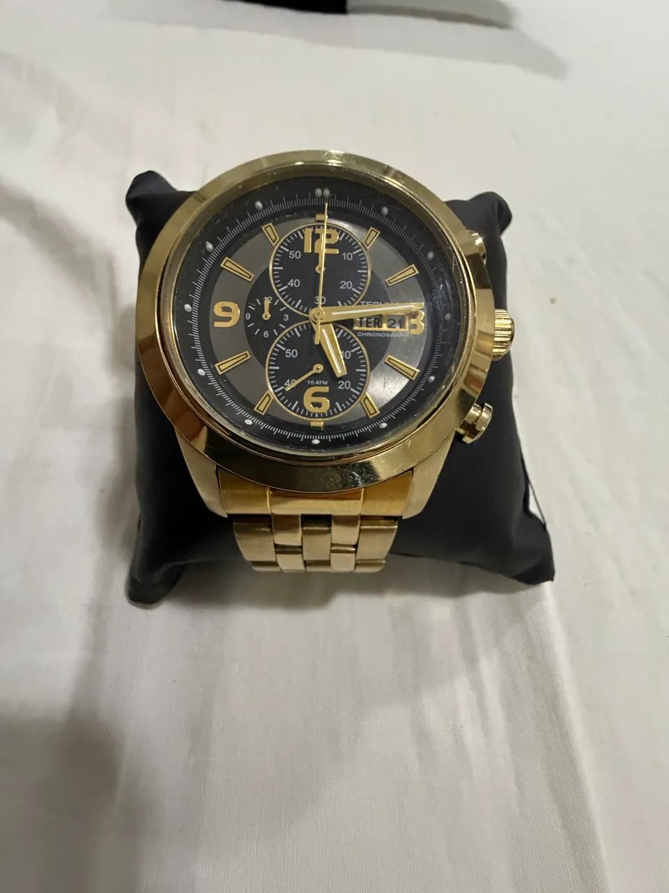 Relógio technos original quartz dourado - Foto 5